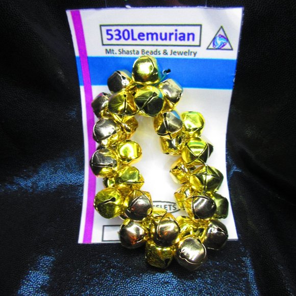 Christmas Bells 7" Stretchy Bracelet - Picture 1 of 3